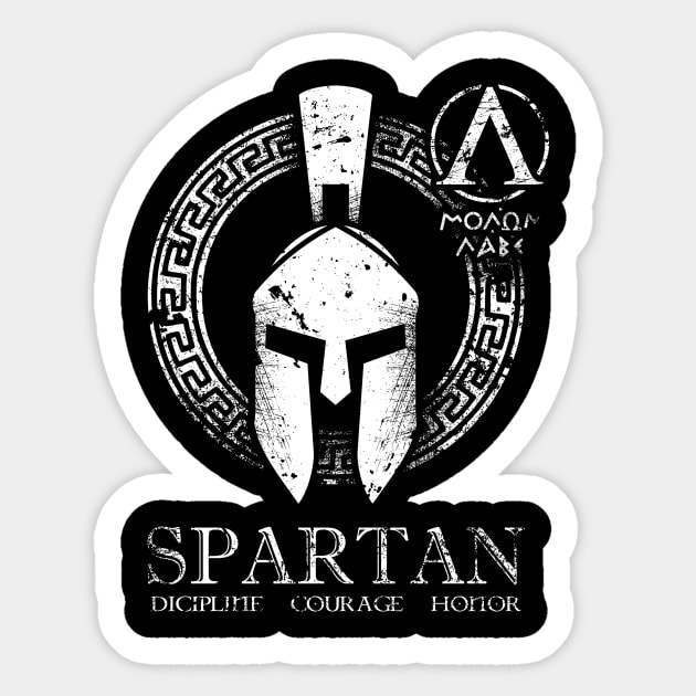 spartan Sticker by sisidsi